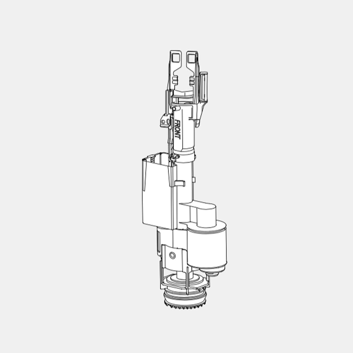VEROTTI SLIM IN-WALL SPARE PARTS - VS0866690 OUTLET VALVE