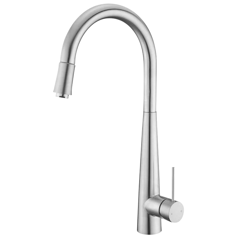 City Life Inox Pull Out Kitchen Mixer