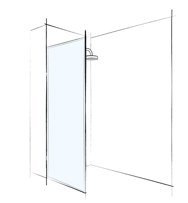 Custom Frameless Fixed Panel