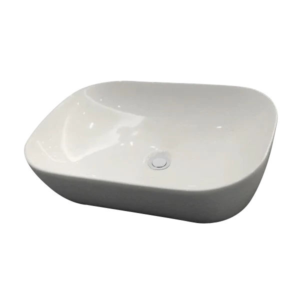 LUCI BENCH MOUNTED BASIN (L600, D410, H140)